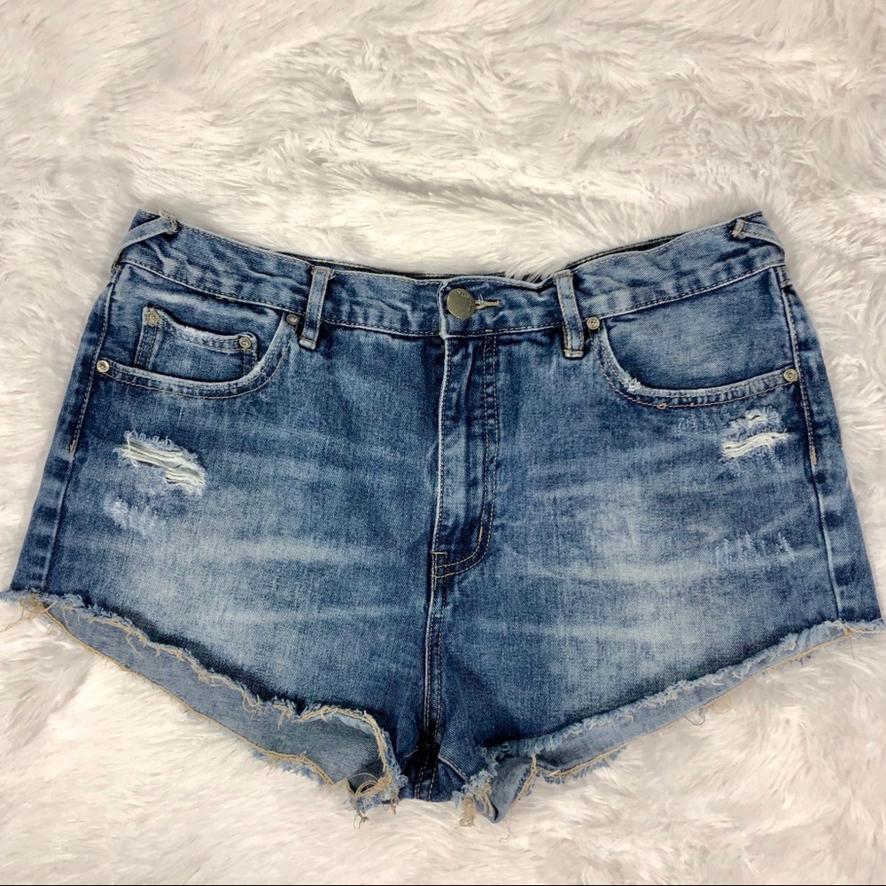 Free People Denim Shorts Size 31